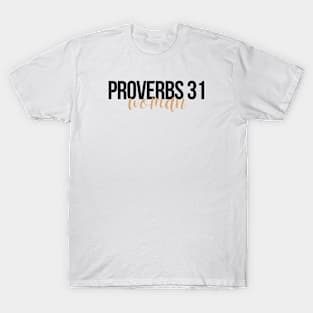 Proverbs 31 Woman Christian Woman T-Shirt